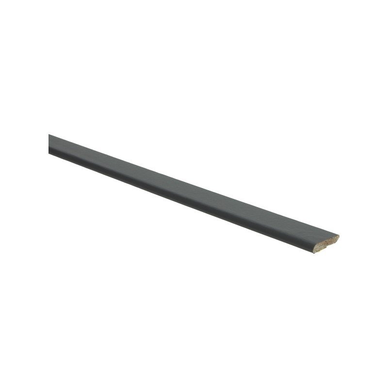 Plinthe avec feuille d'aluminium Noir Ral 9005 23250 - Solza.fr