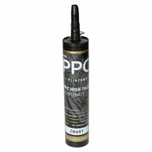 PPC High Tack Plintenkit Zwart RAL 9005 290 ml kopen? Natuurlijk bij ...