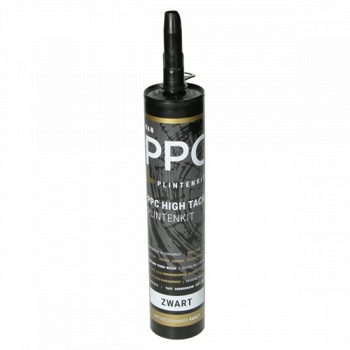 PPC Mastic de plinthe haute adhérence noir RAL 9005 290 ml - Solza