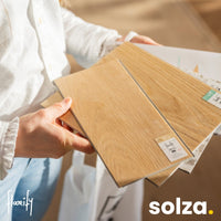 Proefmonster Floorify Lange Plank Click PVC Croissant F007 - Solza.nl