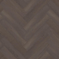 Proefmonster vtwonen Plak PVC Herringbone Charcoal (Dryback) - Solza.nl