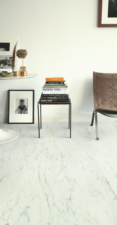 Quick-Step Blush SGTC20305 Luna marble white - Vierkante tegel plak PVC - Solza.nl