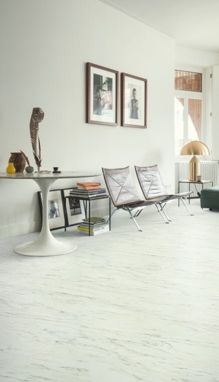 Quick-Step Blush SGTC20305 Luna marble white - Vierkante tegel plak PVC - Solza.nl