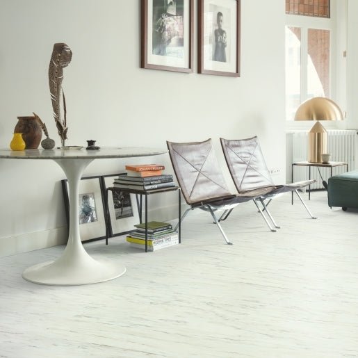 Quick-Step Blush SGTC20305 Luna marble white - Vierkante tegel plak PVC - Solza.nl