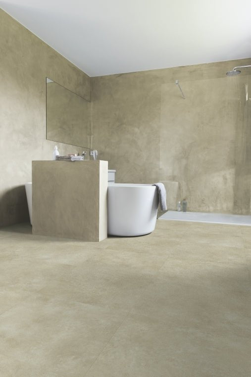 Quick-Step Blush SGTC20308 Cemento warm beige - Dalles carrées en PVC - Solza.fr