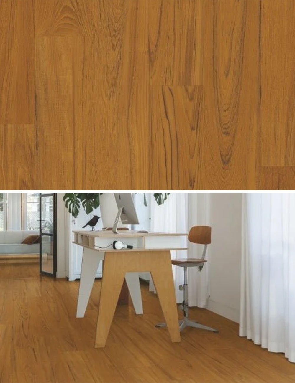 Quick-Step Classic CLM5803 - Central brown teak - Solza.fr