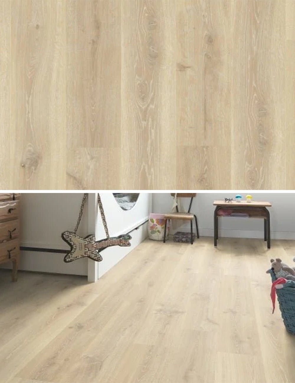 Stratifié Quick-Step Creo CRH3179 - Tennessee light oak - Sol beige - Solza.fr