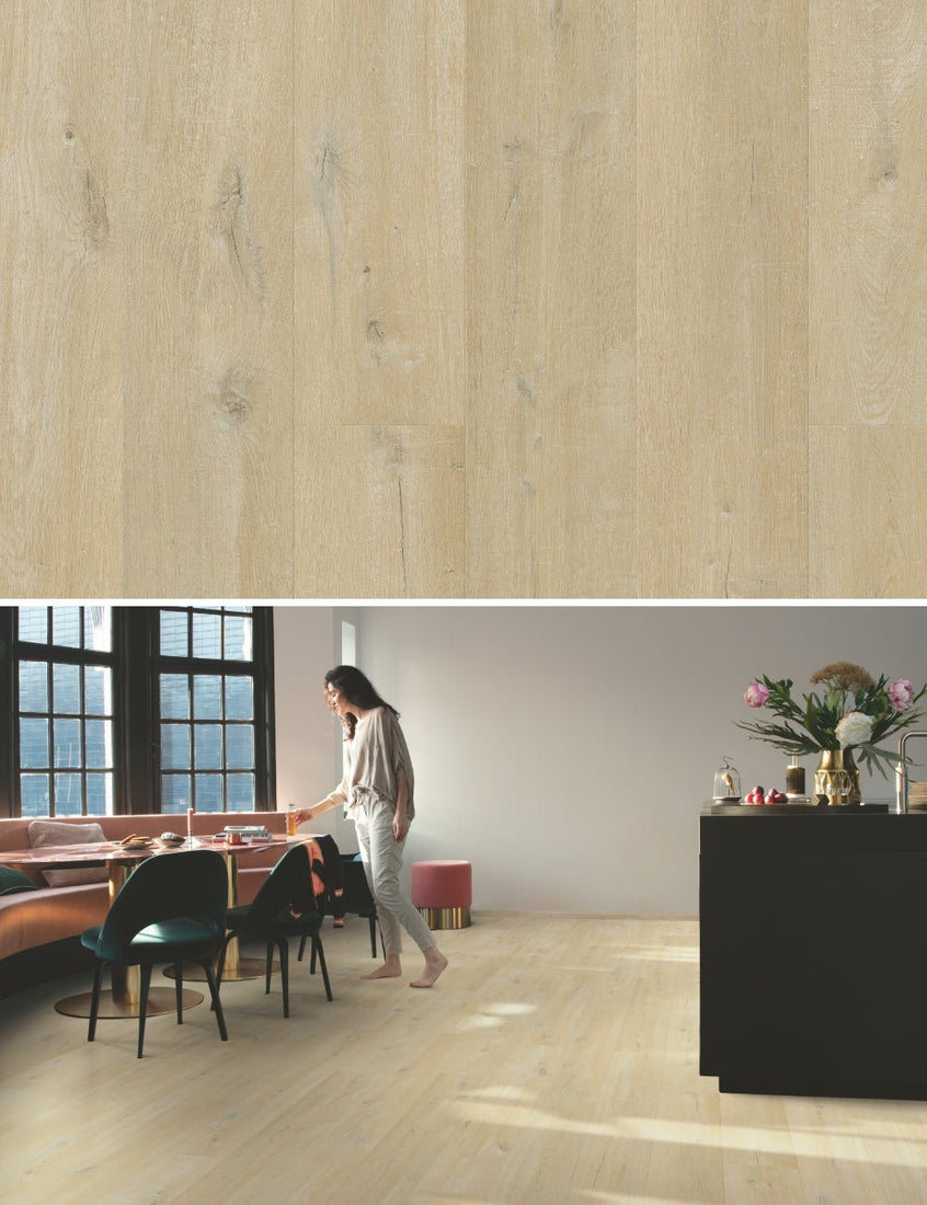 Quick-Step Linnen Eik Greige - Fuse Plak PVC - SGMPC20328