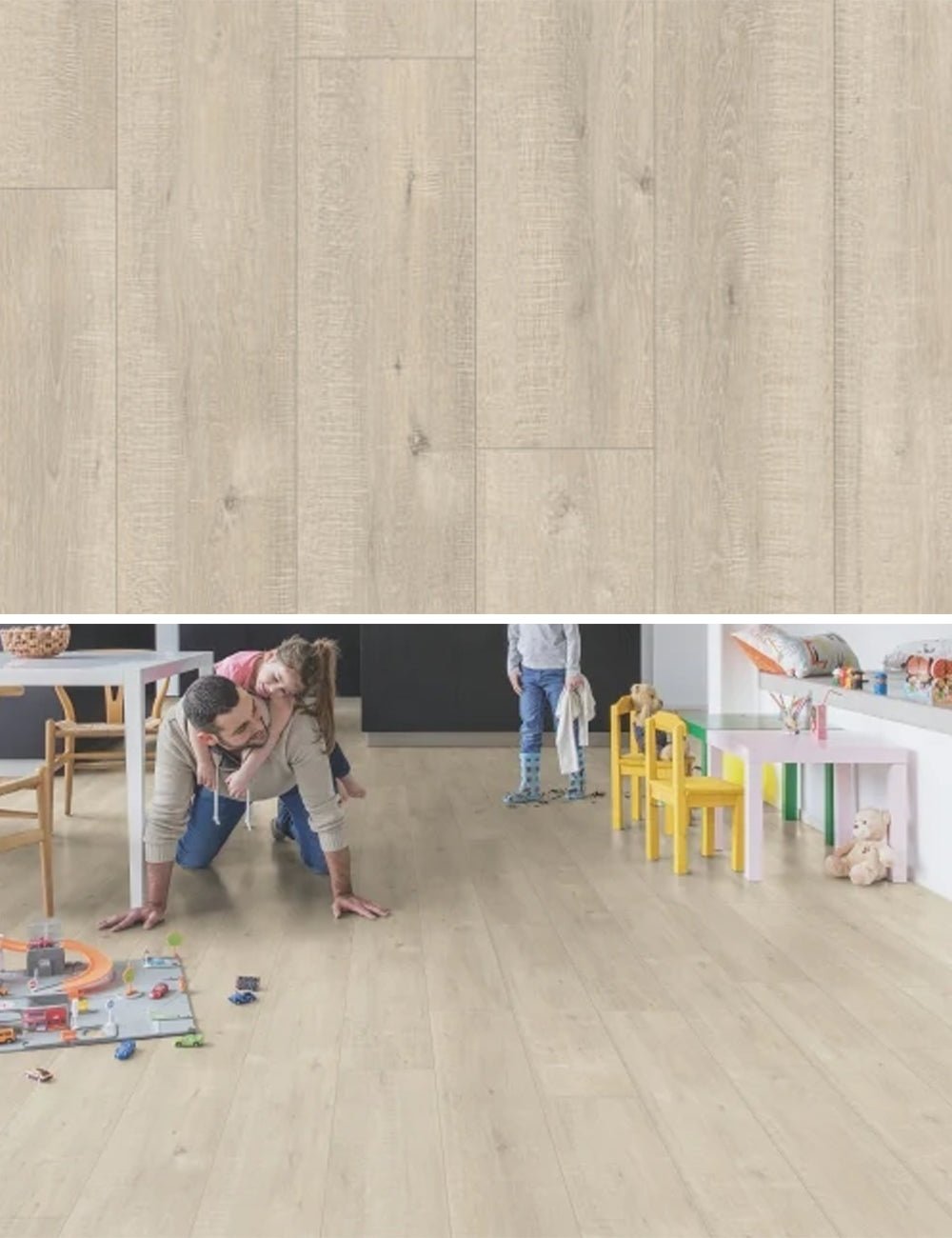 Quick-Step Impressive IM1857 - Beige eik met zaagsneden - Solza.nl