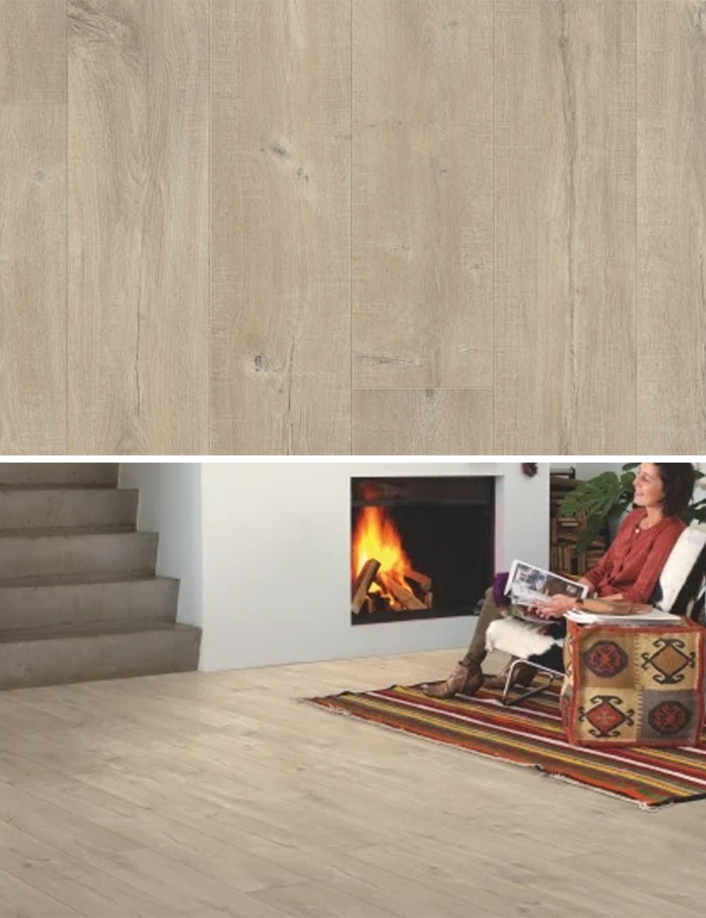 Quick-Step Largo LPU1622 - Dominicano chêne naturel - Solza.fr