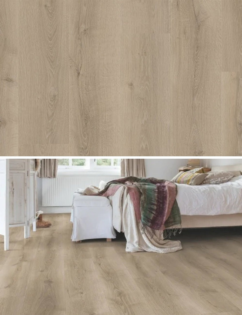 Quick-Step Woestijn Geborstelde Grijze Eik - Majestic Laminaat - MJ3552