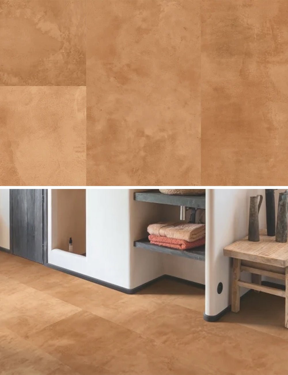 Quick-Step Muse MUS5490 - Terracotta laminaat tegel 120 x 39.6 cm - Solza.nl