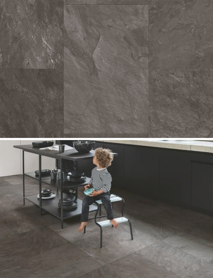 Quick-Step Antraciet Grijze Leisteen - Muse Laminaat - MUS5493
