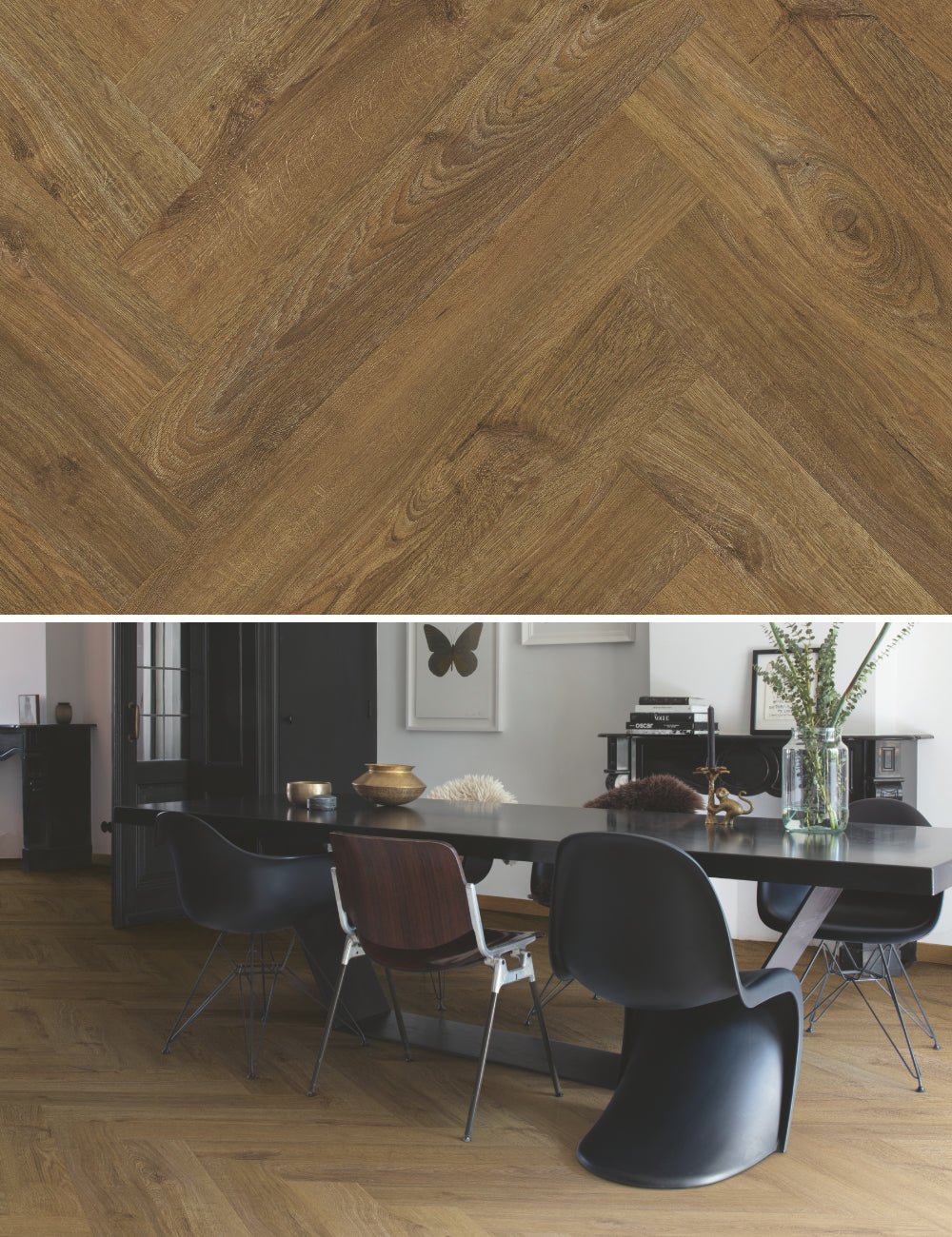 Quick-Step Pristine SGHBC20334 Fall oak brown - 74 x 12,9 cm visgraat - Solza.nl