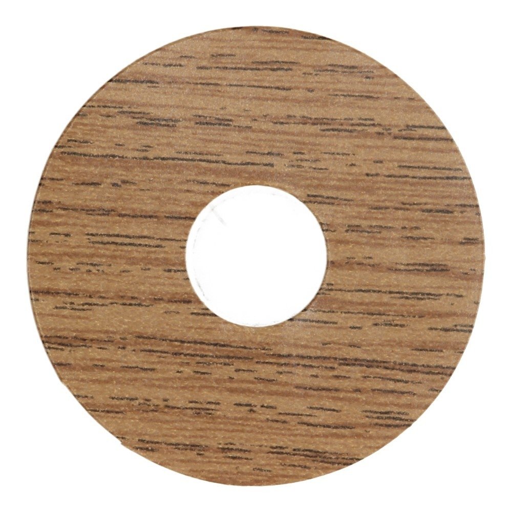 Rozet Zelfklevend 17-55MM Eiken Donker per 10 stuks 24011 - Solza.nl