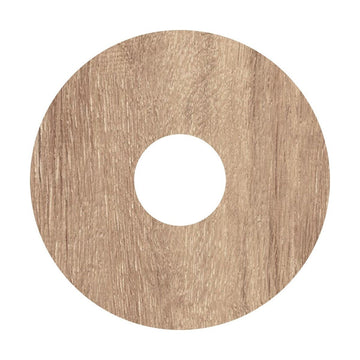 Rozet Zelfklevend 17-55MM Mountain Oak L. Grey per 10 stuks 24230
