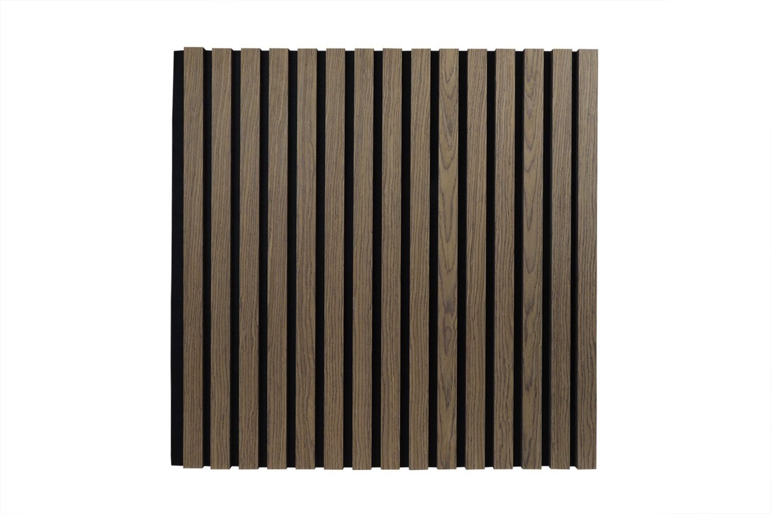 Solza Akupanel Bruin Walnoot 60x60cm - Per Set 4 Stuks - Solza.nl