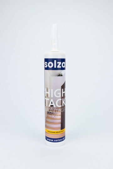 Solza High Tack Kit 290ml voor bevestiging van Akupanel, Plinten & Traptreden