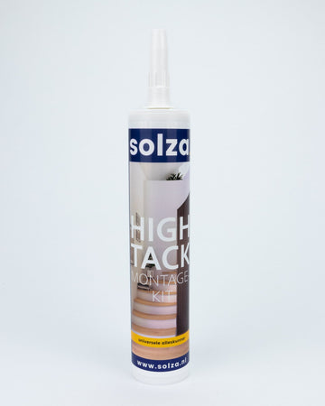 Solza High Tack Kit 290ml voor bevestiging van Akupanel, Plinten & Traptreden