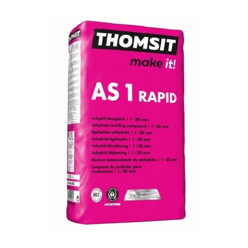 Thomsit AS1 masse d'égalisation rapide à l'anhydrite 25 kg - Solza.nl