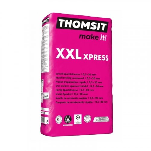 Thomsit XXL Xpress pâte à niveler sans poussière 25 kg