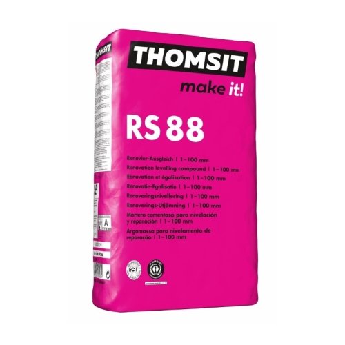 Thomsit RS88 Masse d'égalisation pour la rénovation 25 kg - Solza.fr