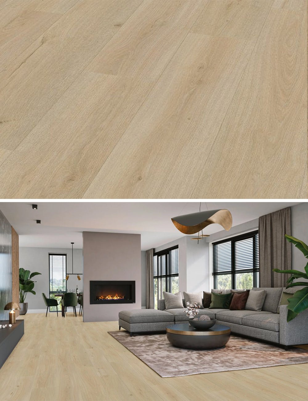 Vivafloors Oak 7220 Click PVC (EPC) - Solza.fr