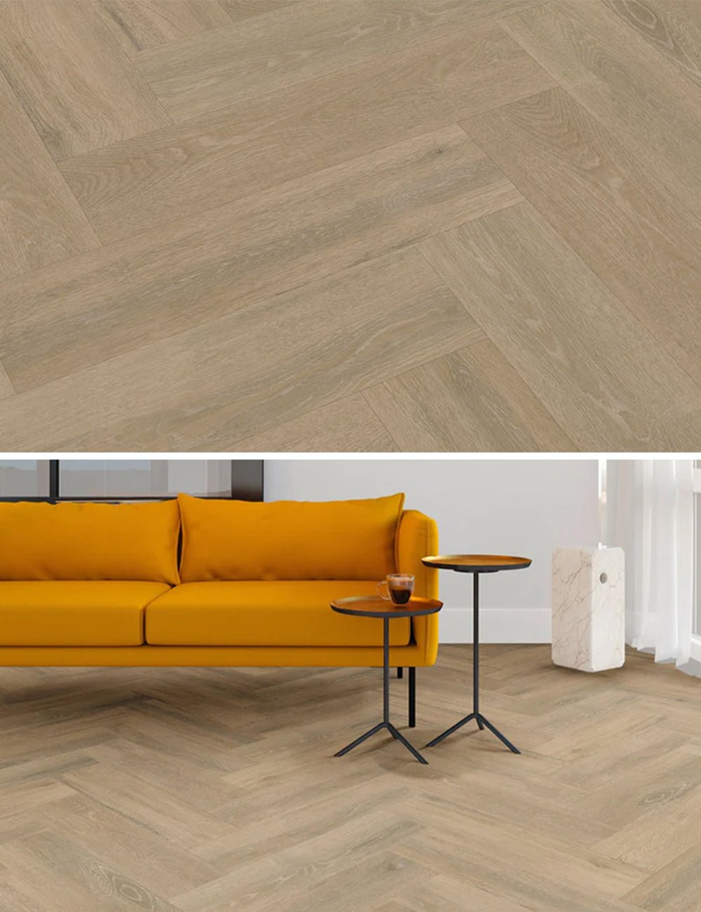 Vivafloors Herringbone 8360 Click PVC - Solza.fr