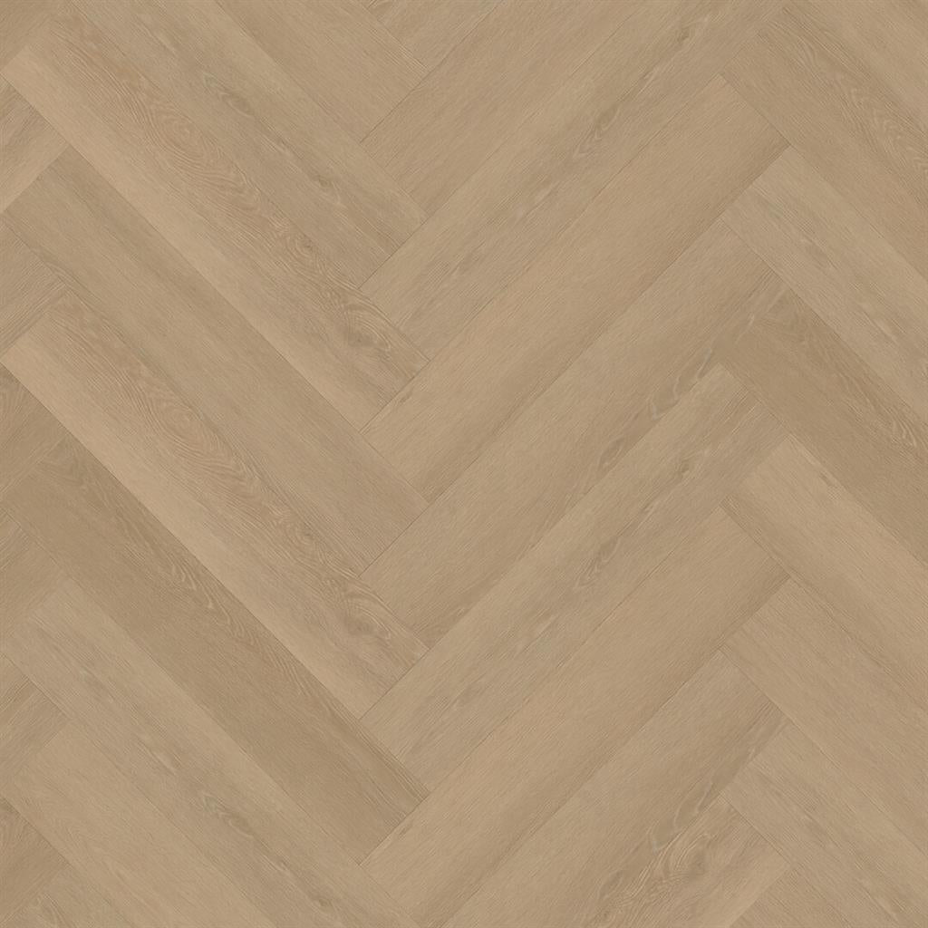 vtwonen Click PVC Herringbone Warm Natural SRC Visgraat - Solza.nl