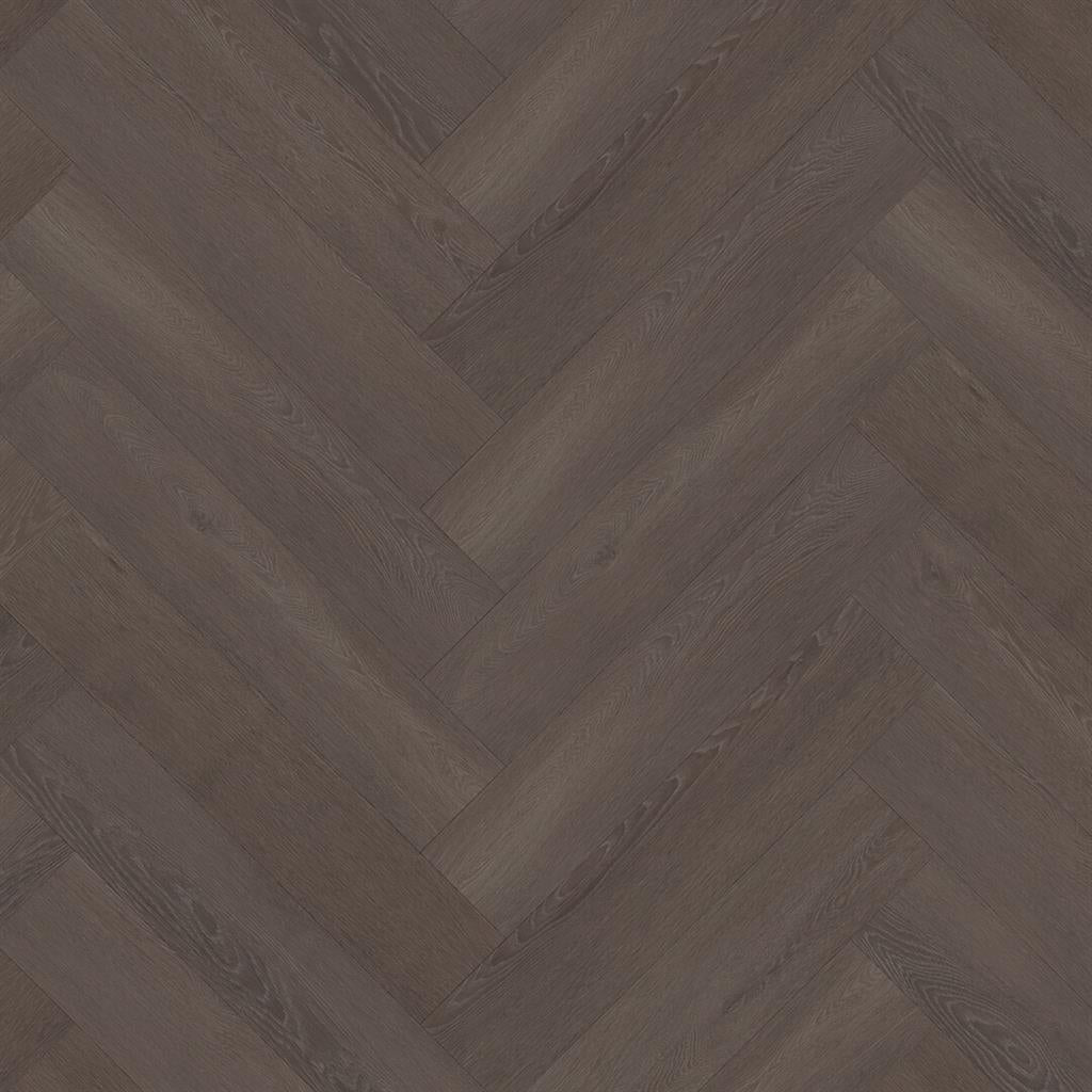 vtwonen Plak PVC Herringbone Charcoal Dryback Visgraat - Solza.nl