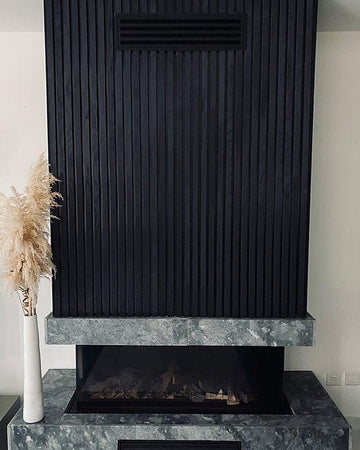 Your Walls Akoestisch Paneel Black (zwart/2413) 240 x 60 cm
