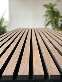 Your Walls Akoestisch Paneel Walnut 2161 300 x 60 cm - Solza.nl